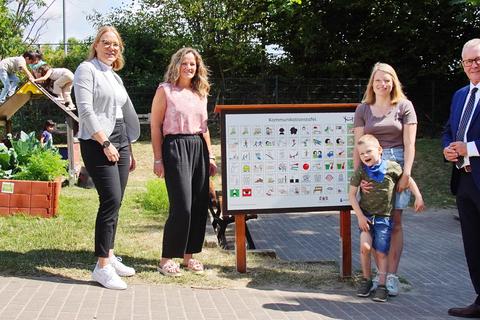 Symbole-Tafel in Haigerer Kita bringt Erleicherung